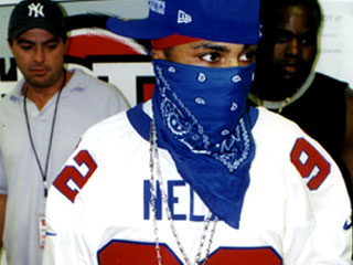 Nelly before a concert