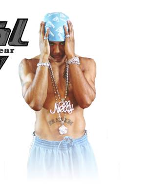 Nelly's add for his clothing line Vokal Clothing
