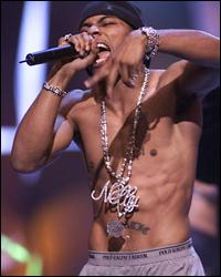 Nelly on the VMA's 2000